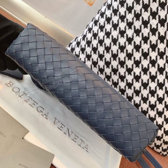 Bottega Veneta女包 寶緹嘉19新款編織胎皮郵差包 BV拉鏈繩結單肩斜挎女包 steny包  gxz1108
